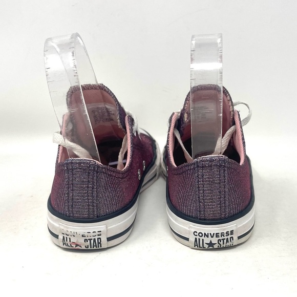 Converse Chuck Taylor All Star Low Top Sneaker Pink Blue Youth 2 - Picture 5 of 8